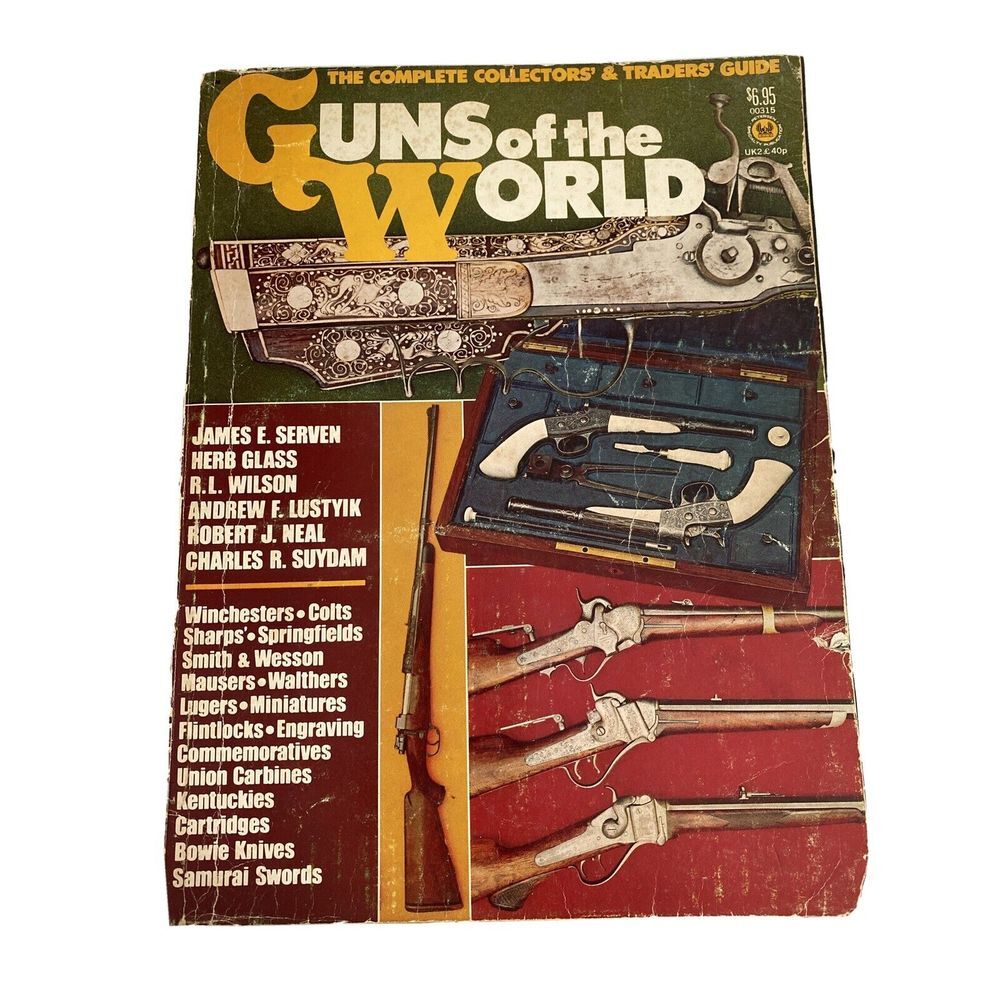 Guns of the World 1972 Hans Tanner Vintage Collectors Reference Book
